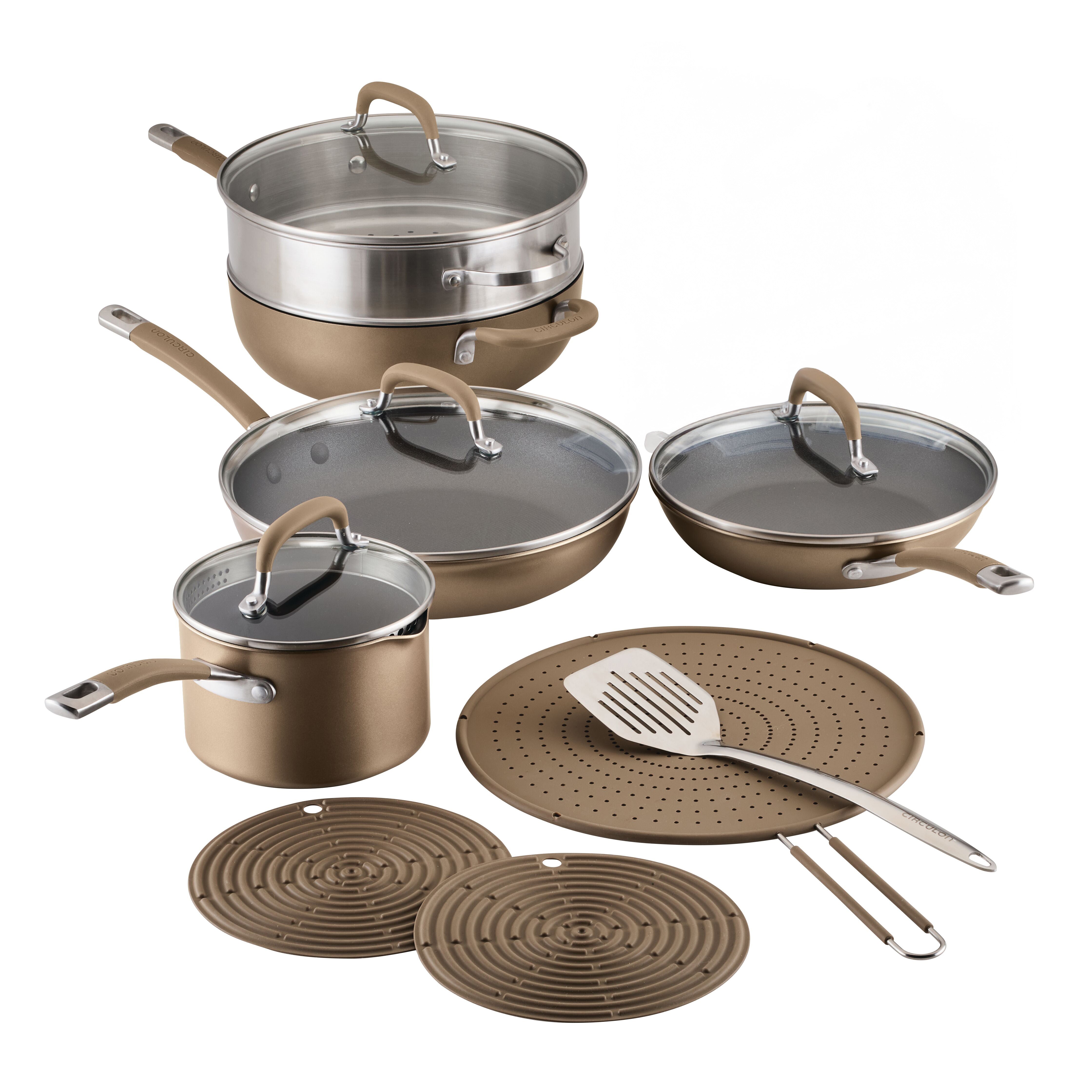 13-Piece ScratchDefense Nonstick Set – Circulon