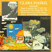 ハスキルの協奏曲のCD