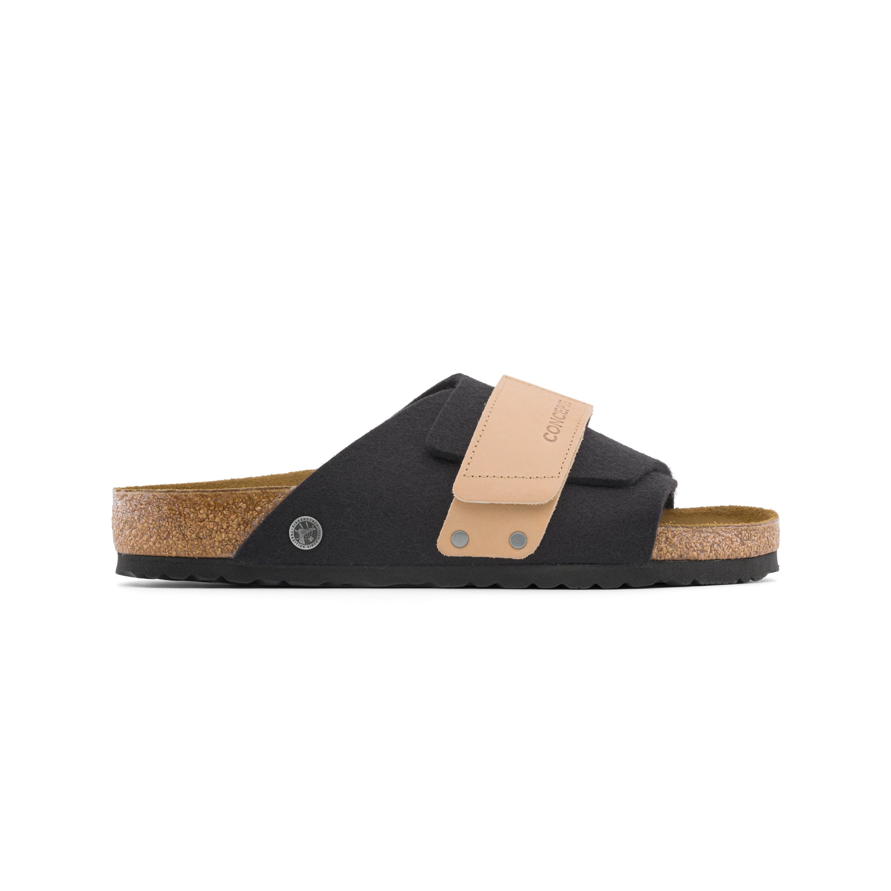 Concepts x Birkenstock Kyoto (Black Felt) – CNCPTS