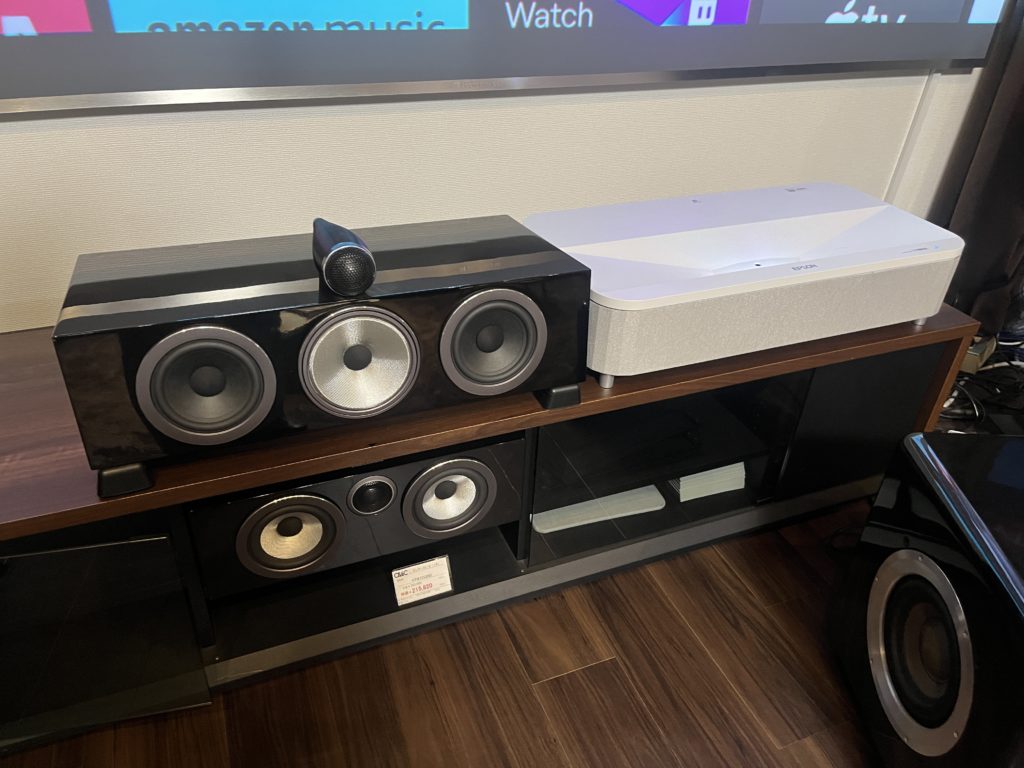 アバック横浜】超単焦点スクリーン＋内蔵『スピーカー』で完全なテレビ