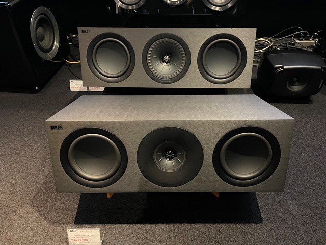 アバック新宿】KEF センタースピーカー Q6Meta VS Q650C（旧モデル