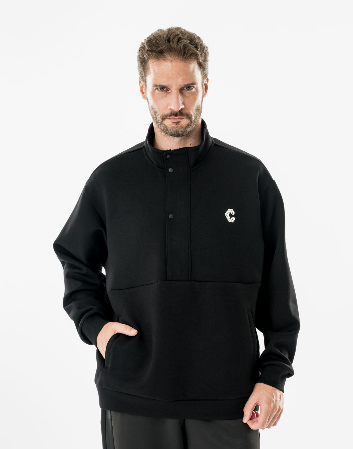 CRONOS BLACK SHIFT BLOUSON【BLACK】