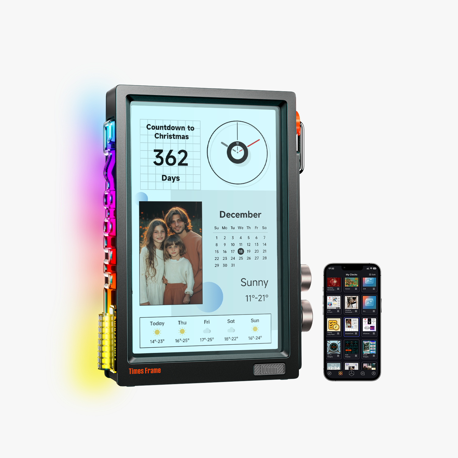 Divoom Times Frame Digital Picture Frames