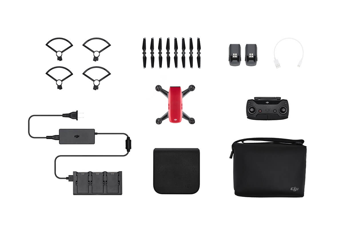 Buy DJI Spark Fly More Combo (Lava Red) | Camrise