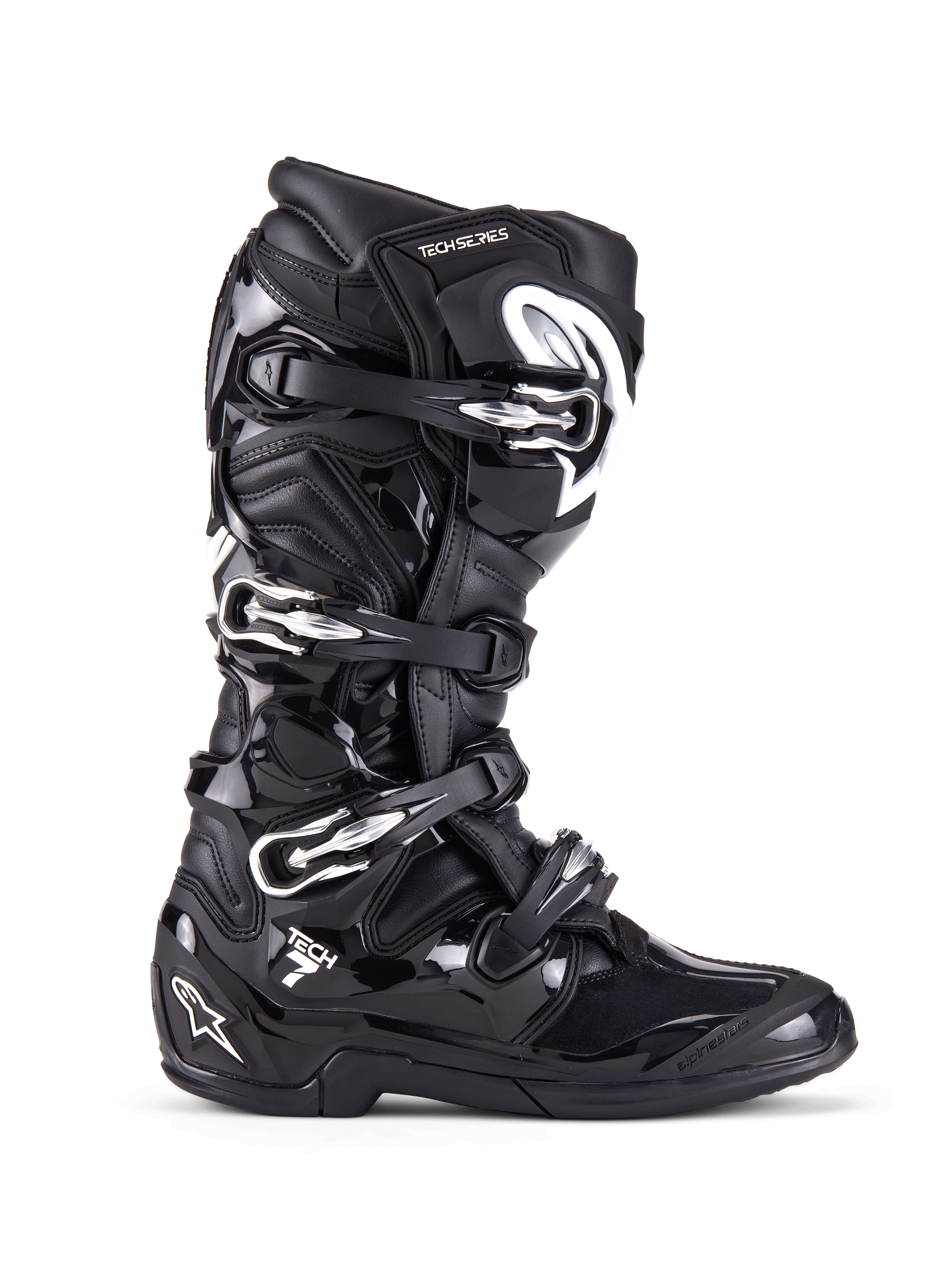 Tech 7 - Black MX Boots | Alpinestars®