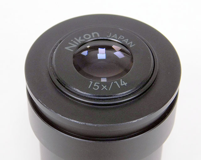 ニコン実体顕微鏡用接眼レンズペア【E15x】 倍率：15x
