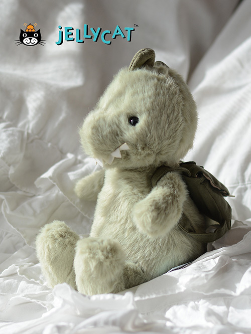 Backpack Dino リュック を背負った 恐竜 ぬいぐるみ を通販 | ETOFFE