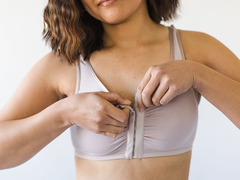 Maia Bra – Soft, Front-Closure Bra for Comfort & Recovery | Everviolet
