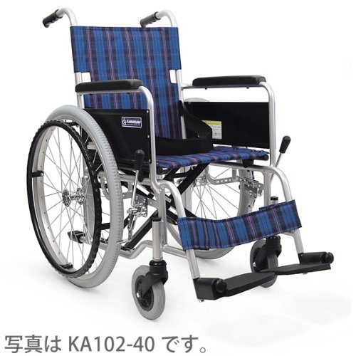 カワムラサイクル KA102・202シリーズ KA202-42 標準車いす 介助用