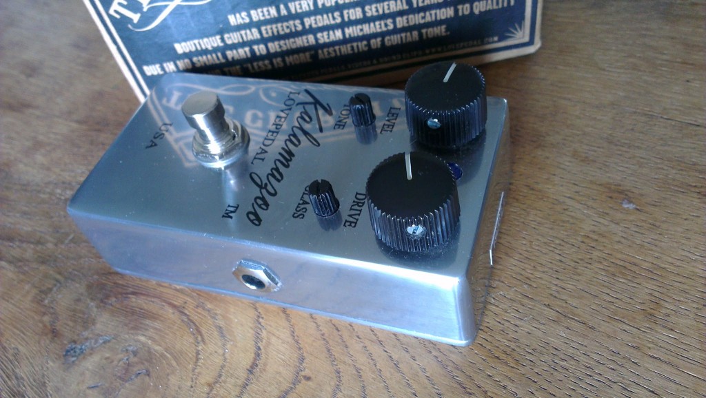 Love Pedal Kalamazoo自作！非常に優秀な生産終了オーバードライブらしい。