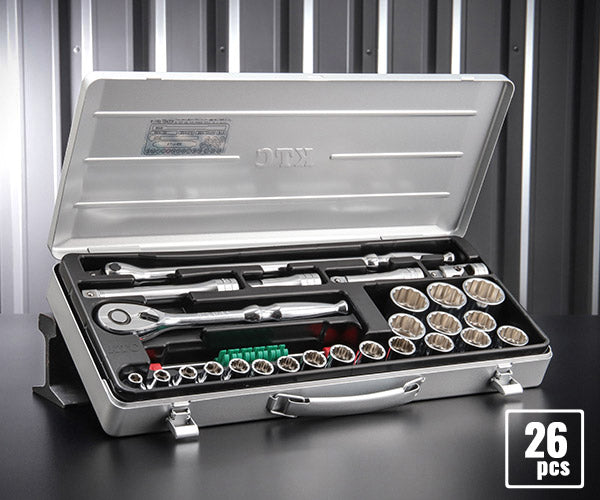 KTC ソケットレンチ26点セット tb420x【エヒメマシン】
