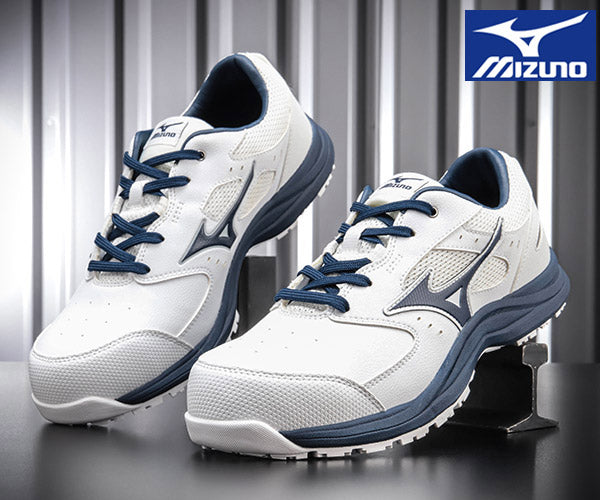 26SS新作] ミズノ 安全靴 オールマイティLS3 11L（紐タイプ）ホワイト