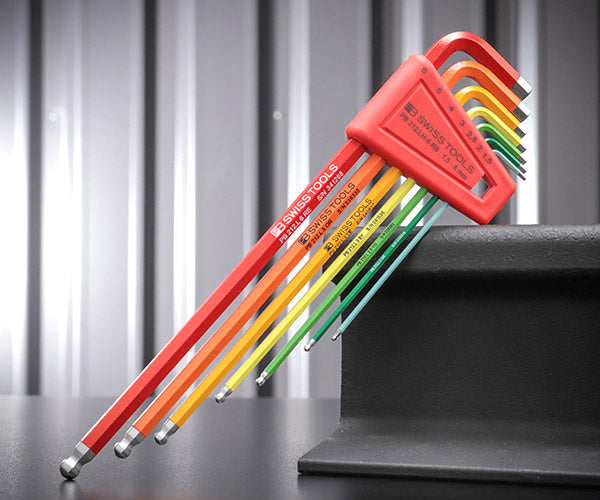 日本正規品 PBスイスツールズ ホルダー付ボールポイントロング