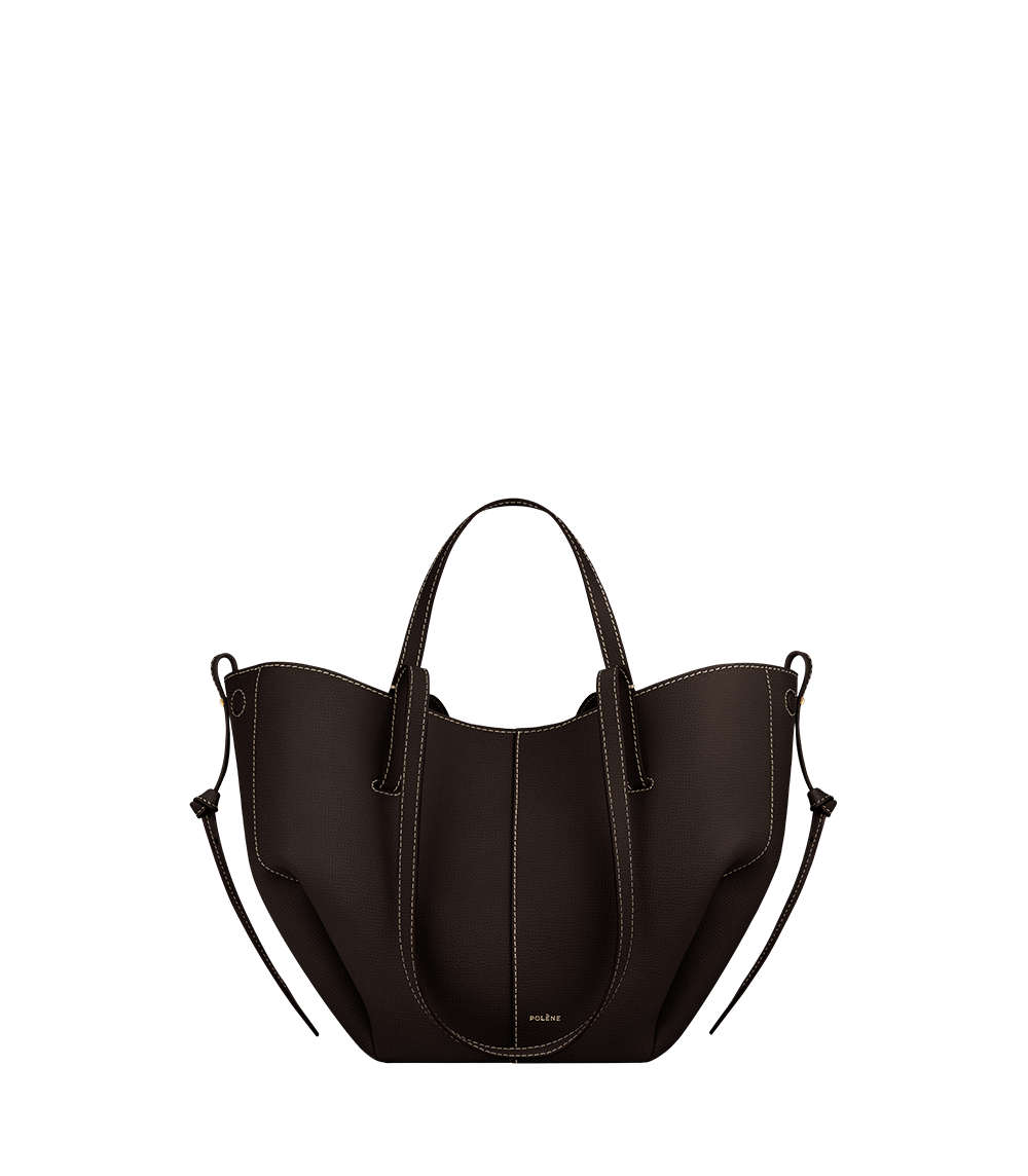 Polène | Bag - Cyme Mini - Textured Ebony