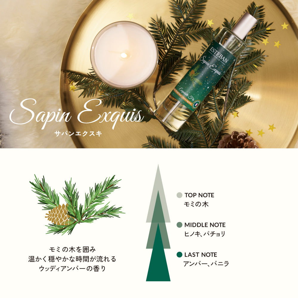 サパンエクスキ キャンドル 180g – ESTEBAN