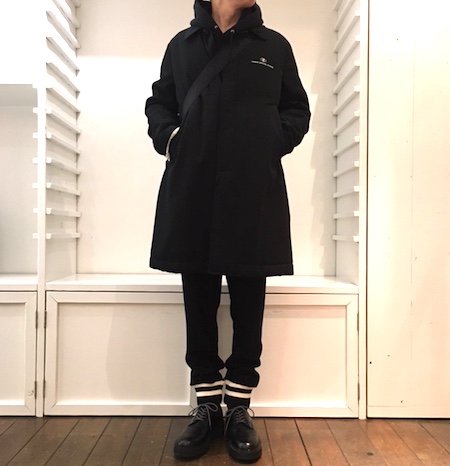 UNDERCOVER (アンダーカバー) 中綿ステンカラーコート スタイルフォト