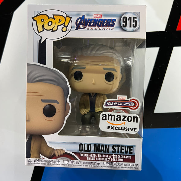 Funko Pop Year of the Sheild 915 Avengers Endgame Old Man Steve