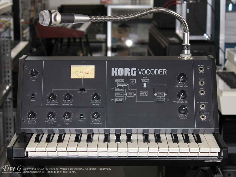 Five G Works! | KORG VC-10 | Five G music technology