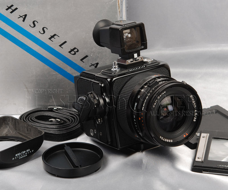 Hasselblad SWC/M Black + A12 Magazine – FLASHBACK CAMERA