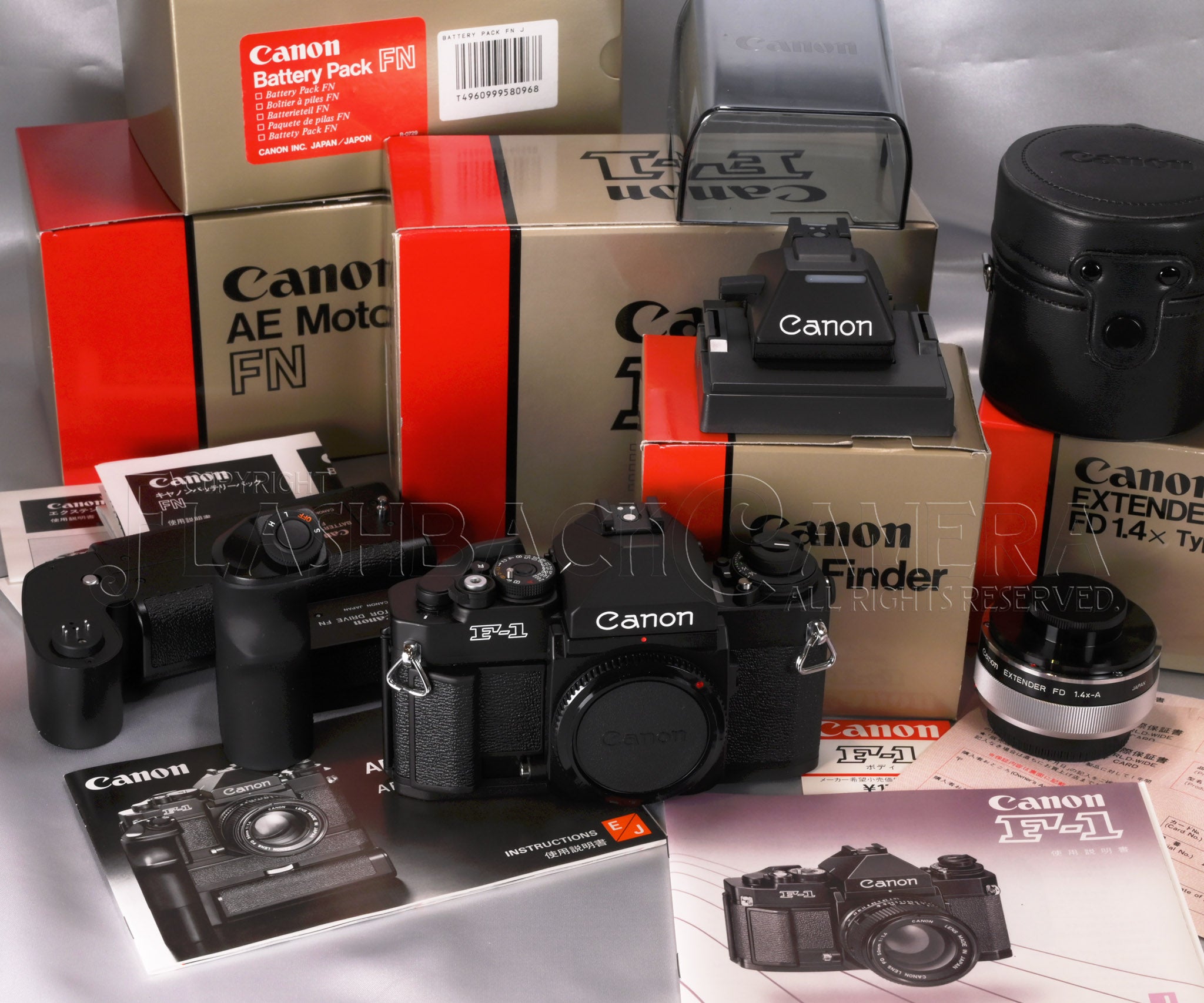 ☆極上品☆キヤノン Canon NEW F-1 AE #1234 Canon New F-1 Set –