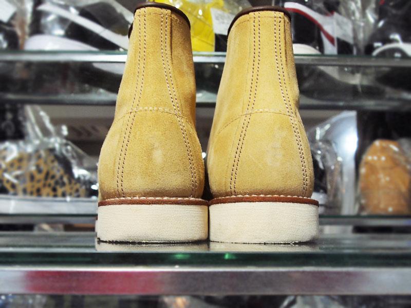 RED WING '8833'アイリッシュセッター モックトゥ ブーツ ベージュ