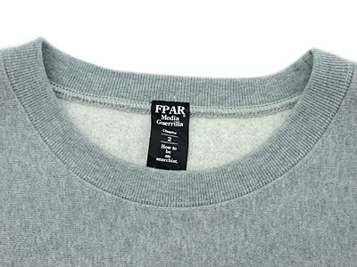 FPAR (Forty Percents Against Rights / WTAPS) 'BENCH SWEAT