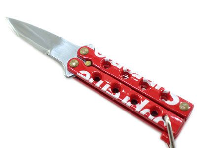 Supreme 'Mini Butterfly Knife'キーチェーン バタフライナイフ