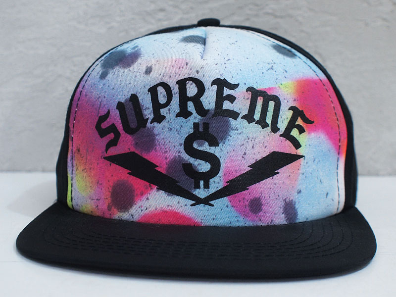 Supreme 'Rammellzee 5 Panel Cap'キャップ ラメルジー 黒 ブラック