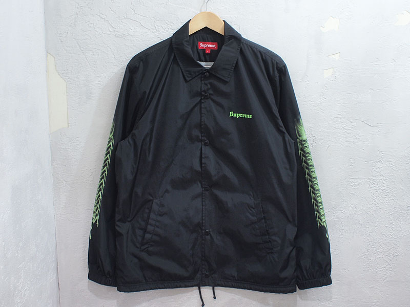 Supreme×H.R. Giger 'Coaches Jacket'コーチジャケット ギーガー L