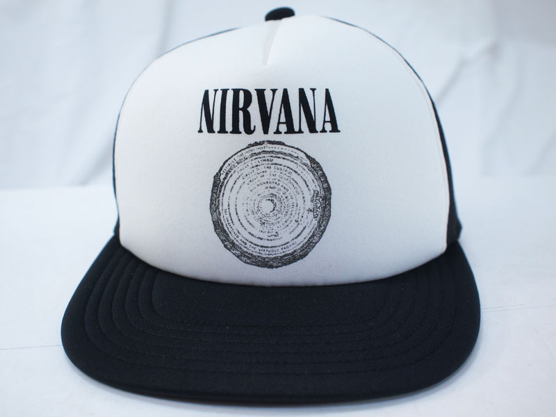 NUMBER (N)INE 'NIRVANA MESH CAP'メッシュキャップ ニルヴァーナ 白