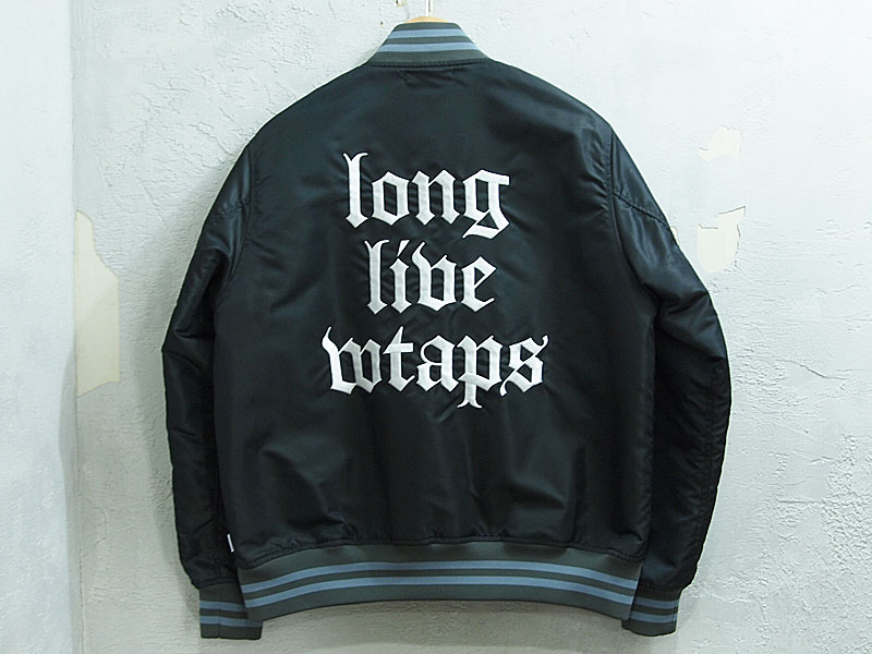 WTAPS 'BENCH / JACKET NYLON SATIN'ベンチジャケット 18SS ナイロン