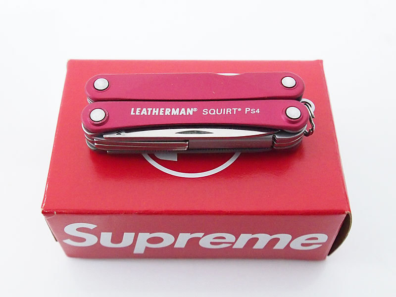Supreme×Leatherman 'Squirt PS4 Multitool`レザーマン マルチツール