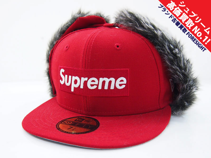 Supreme 'Earflap New Era'イヤーフラップ ニューエラ キャップ 耳当て
