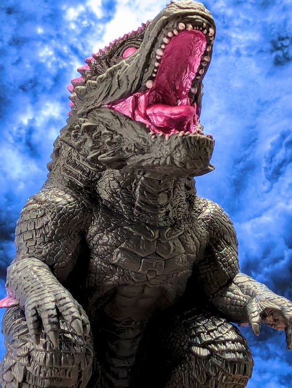 玩栗犬と、鎮座獣 ゴジラ from ゴジラxコング 新たなる帝国 (2024