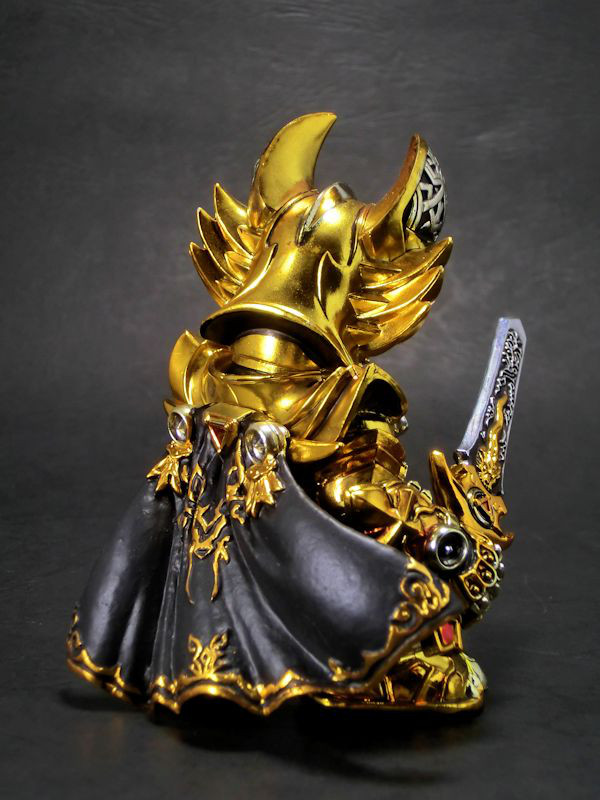 玩栗犬と、デフォルメ魔戒コレクションシリーズ ガロ＆ゼロ メッキver