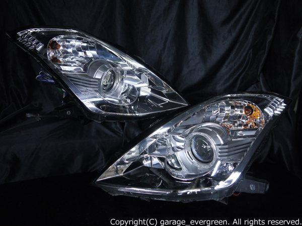 日産 Z33 フェアレディZ後期 純正HID車用 純正ドレスアップヘッド