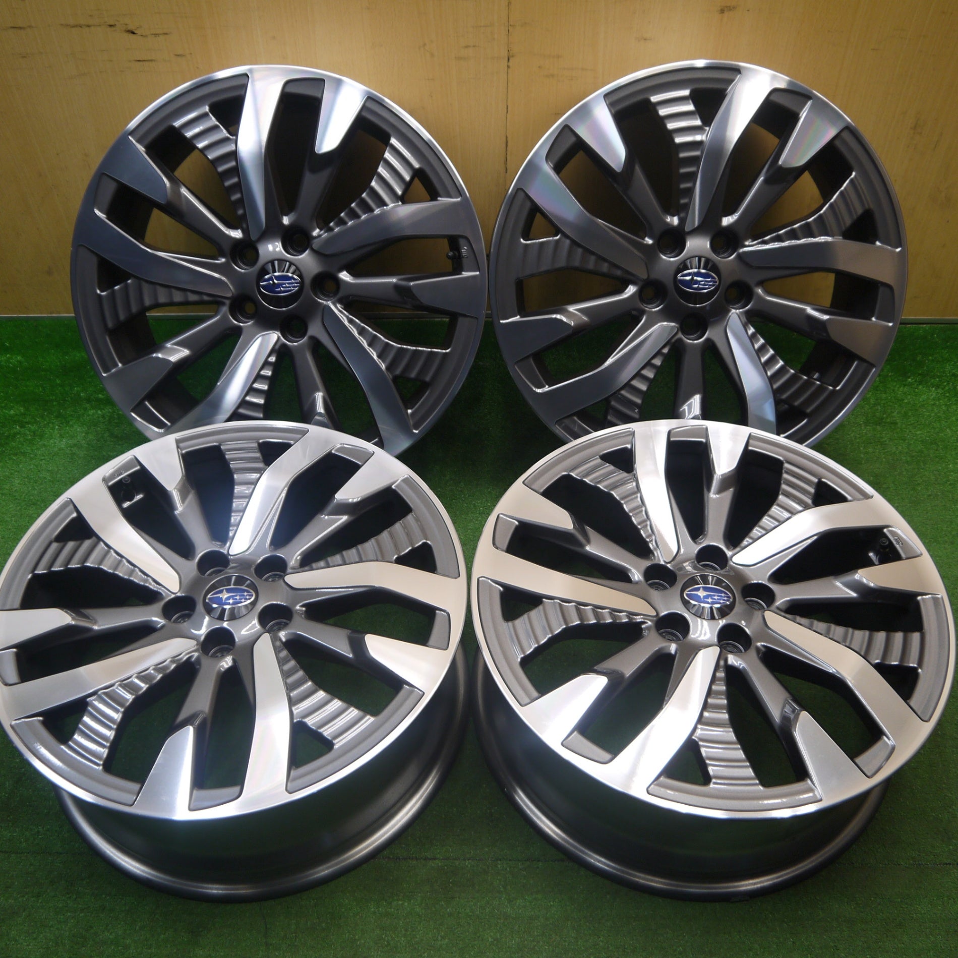 新車外し☆スバル 現行 フォレスター Premium S:HEV EX 純正 ホイール