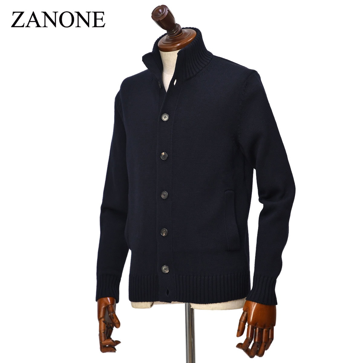 ZANONE【ザノーネ】スタンドカラーニット CHIOTO / KYOTO 810100 ZR229