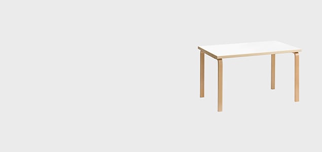 artek アルテック テーブル 81B 白 ホワイト [ ダイニングテーブル
