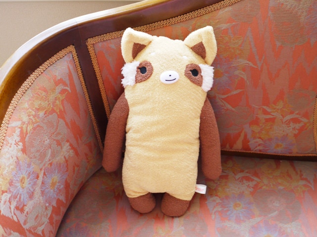 フモフモさん レンレン （イエロー・L） 可愛い癒しのぬいぐるみ