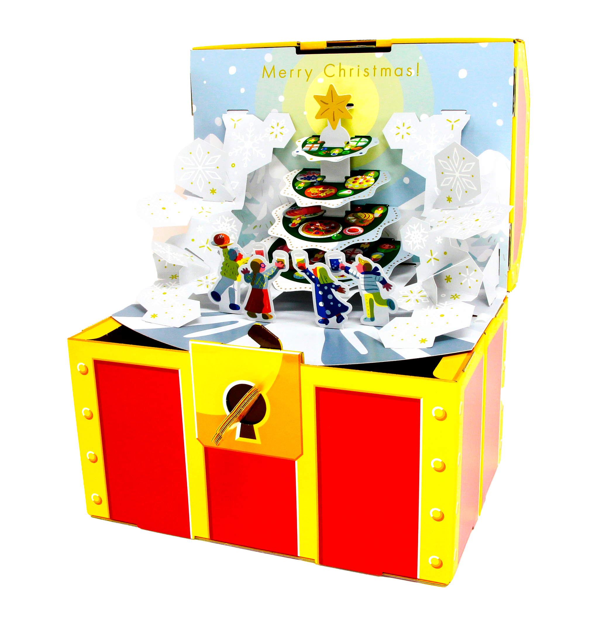 ギフトゥール【宝箱】クリスマス（ツリー）