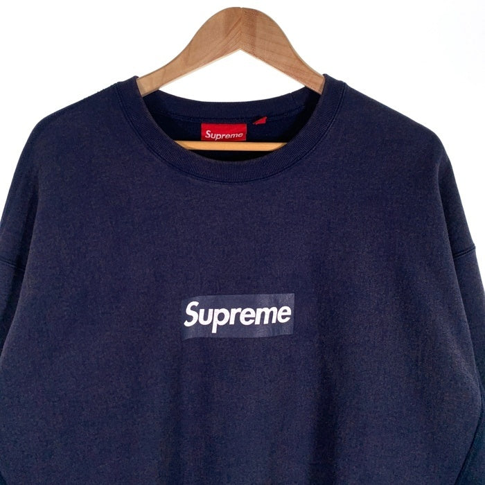 SUPREME シュプリーム 25SS Washed Box Logo Crewneck ウォッシュド