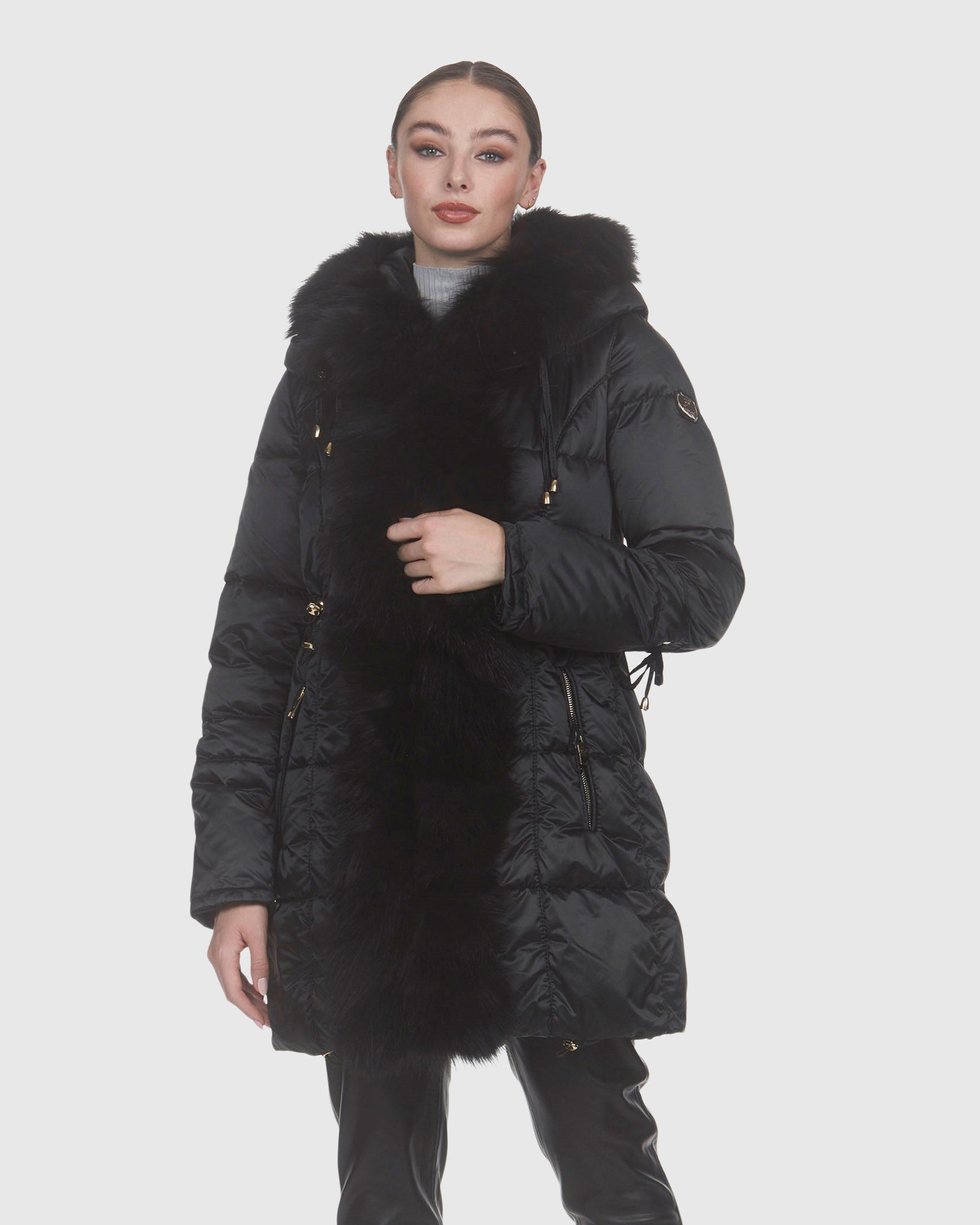 Après-Ski Jacket with Toscana Shearling Lamb Tuxedo