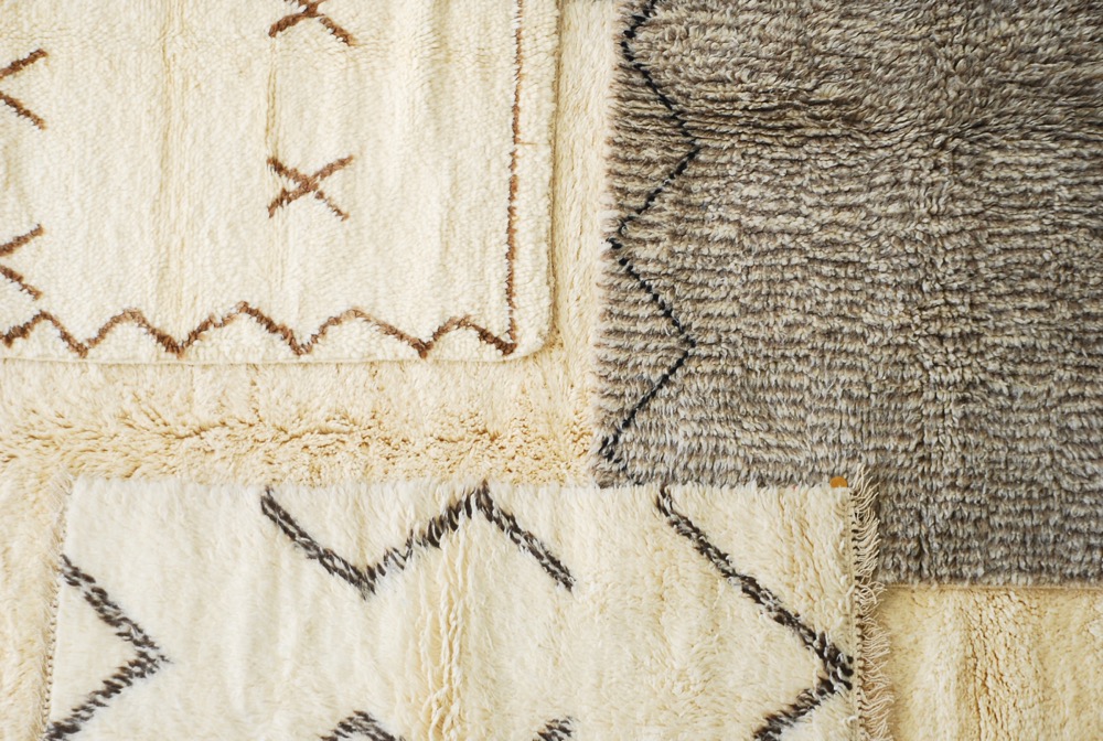 ベニワレンのラグ、アフリカの草ビロード。 | 