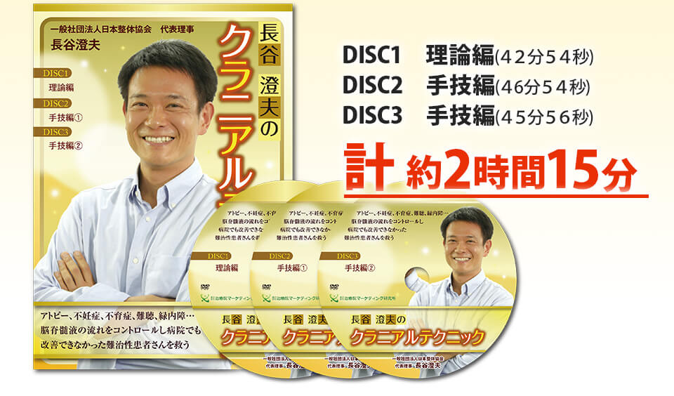 長谷澄夫の「クラニアルテクニック」DVD