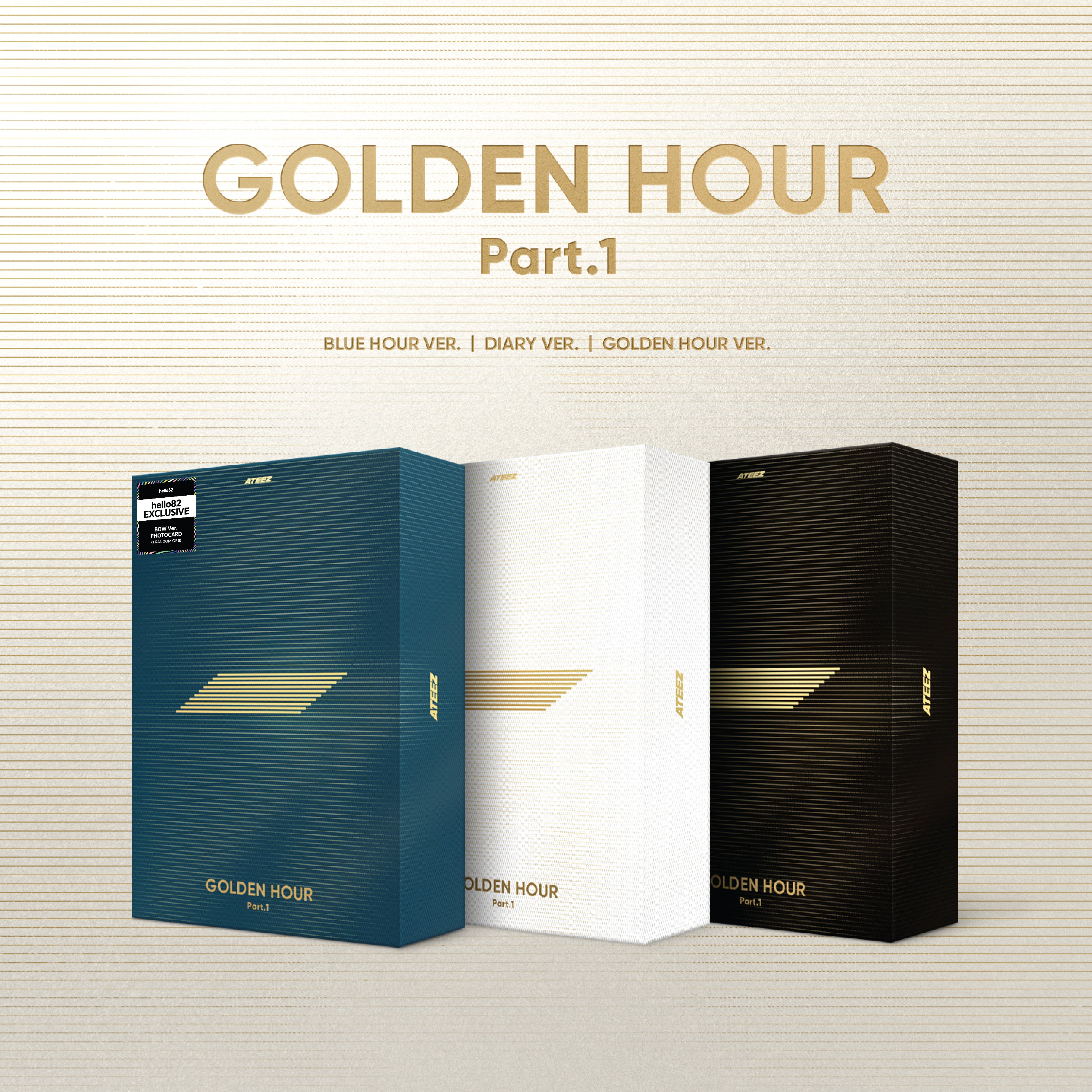 ATEEZ レコード Hello82 VINYL ATEEZ - GOLDEN HOUR : Part.2 (Vinyl