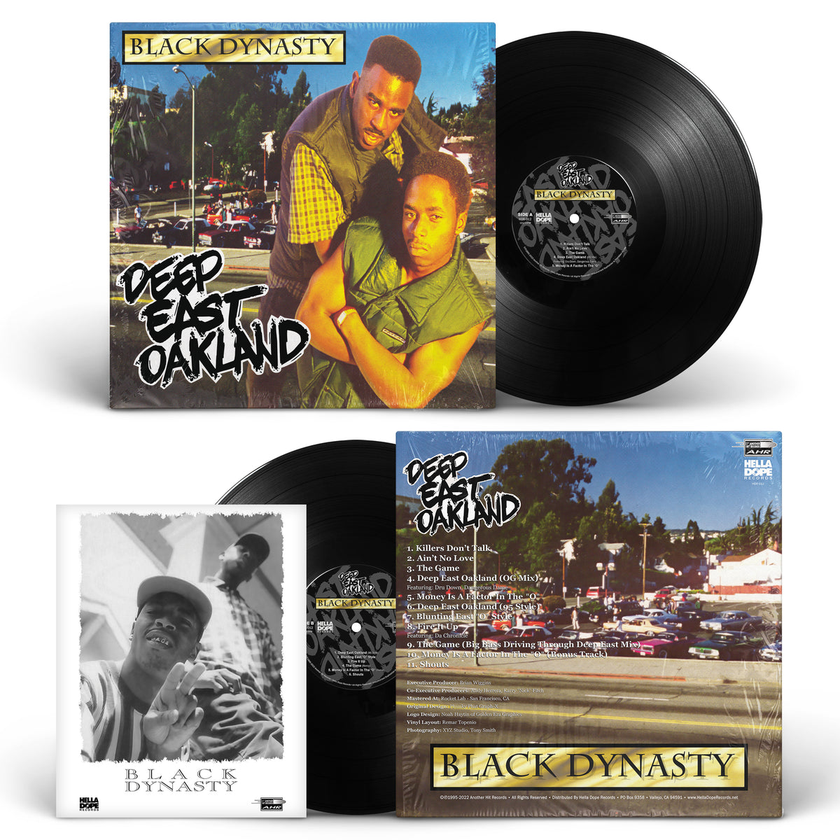 Black Dynasty - Deep East Oakland [Vinyl LP] – Hella Dope Records