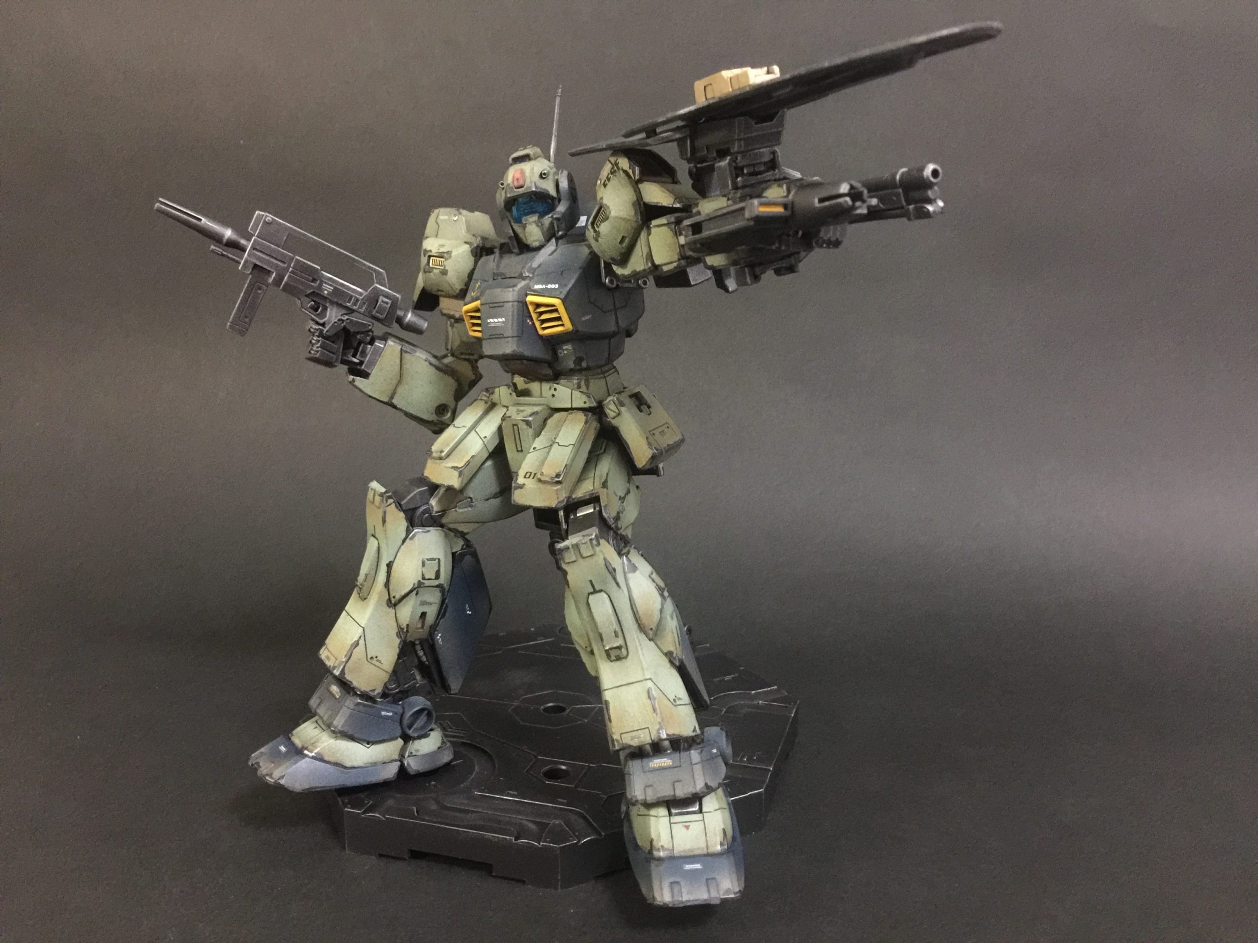 MG 1/100 MSA-003 ネモ ユニコーンカラーVer.（ダカール攻防戦版）完成