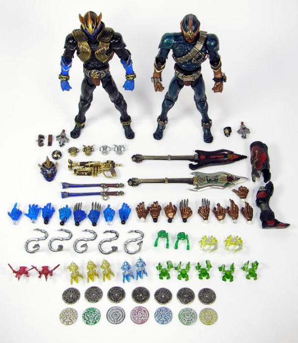 S.I.C.仮面ライダー威吹鬼＆仮面ライダー斬鬼 玩具レビュー 1