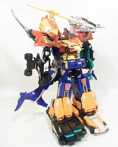 食玩 ミニプラ「炎神合体 セイクウオー」レビュー: 日向亭どっとこむ